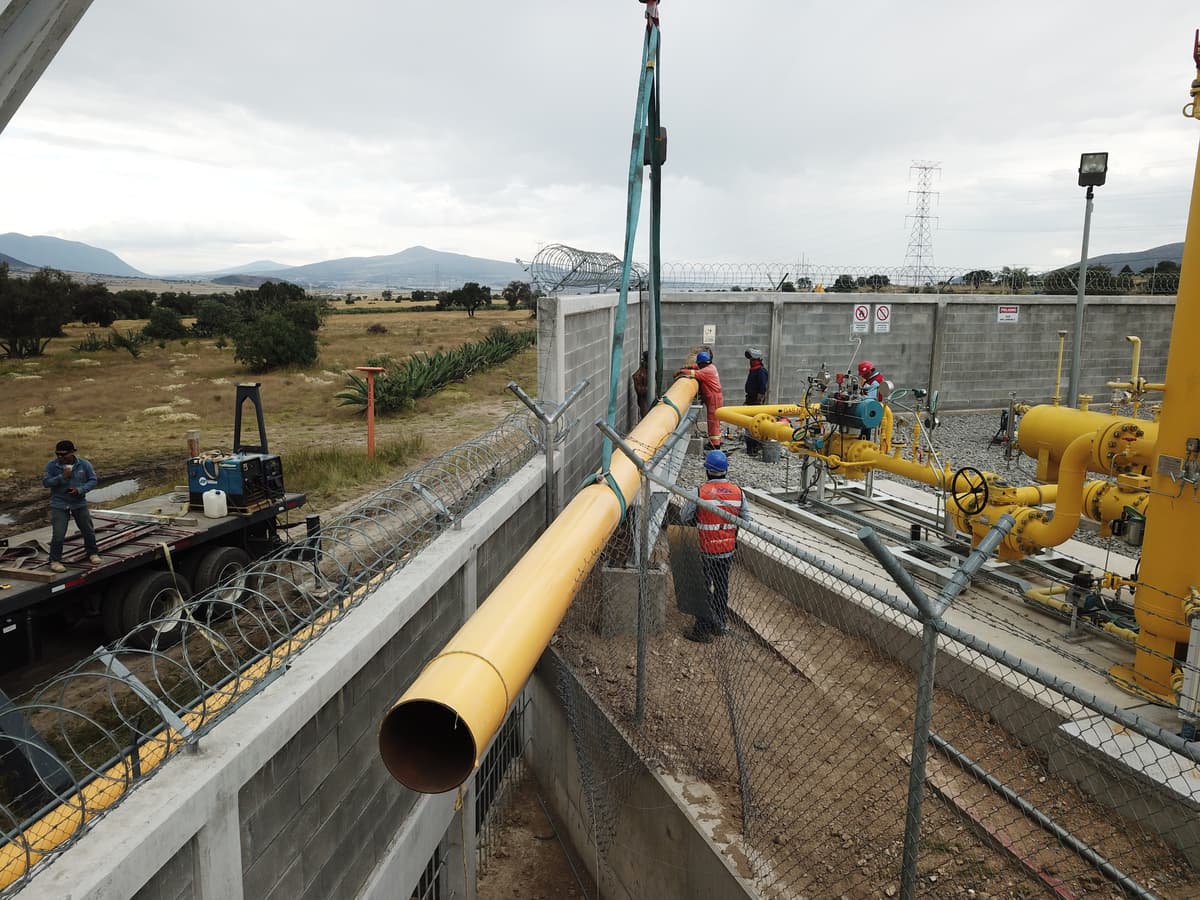 Utilización de Tubería con Costura en construcción de un gasoducto.